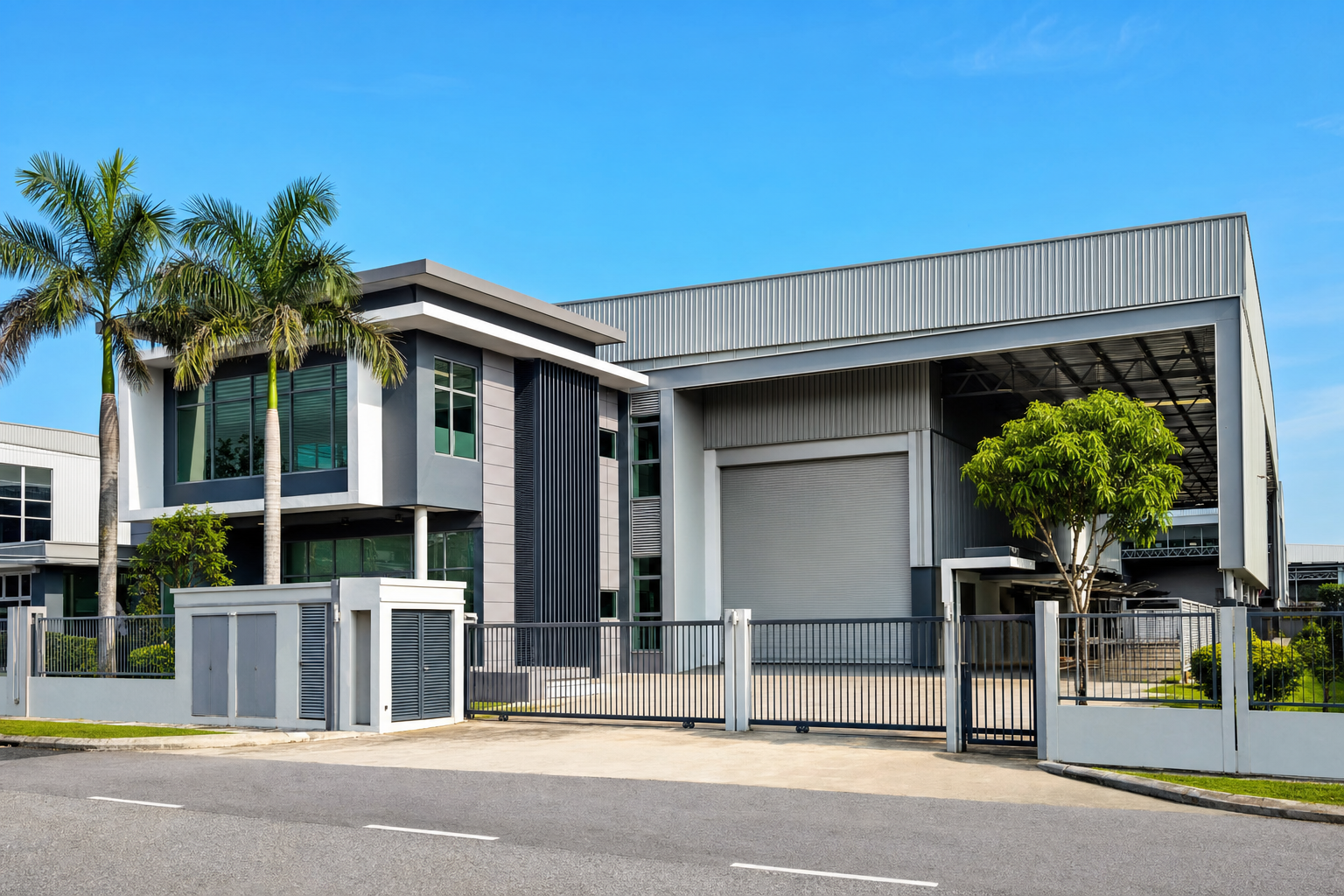 Semi-Detached Factory Malaysia industrial property