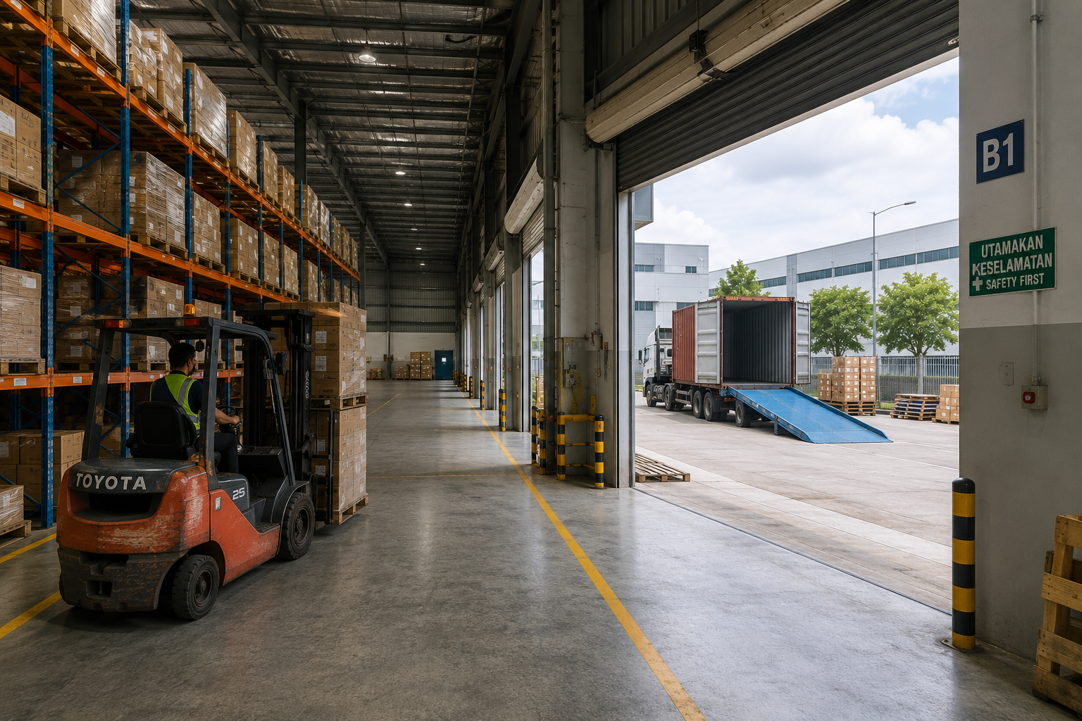 Forklift Friendly Warehouse Malaysia tenant checklist
